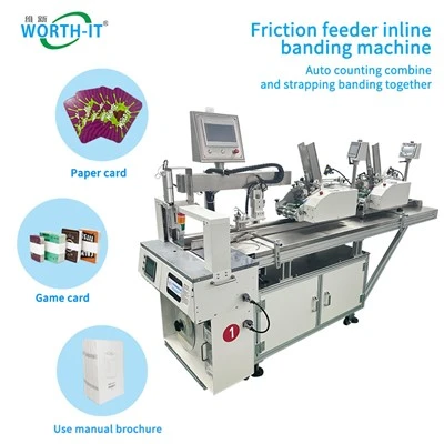 Friction Feeder Għaqqad Mal-Magni tal-Banding Online